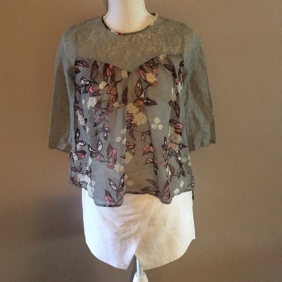 Jack by BB Dakota Lace Crop Top - Picture 5 of 9